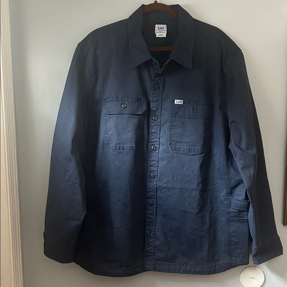 Lee Men's Navy Shirt Jacket